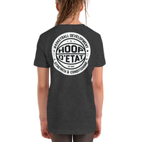 Hoop D'etat Small Front Badge - Youth Short-Sleeve T-Shirt