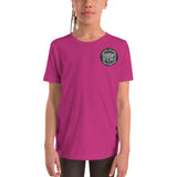 Hoop D'etat Small Front Badge - Youth Short-Sleeve T-Shirt