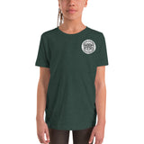 Hoop D'etat Small Front Badge - Youth Short-Sleeve T-Shirt