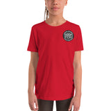 Hoop D'etat Small Front Badge - Youth Short-Sleeve T-Shirt